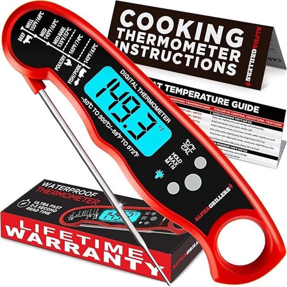 7 Best Meat Thermometers for Grilling in 2026 1 instant read digital meat thermometer for grilling
