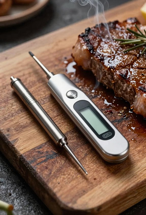 7 Best Meat Thermometers for Grilling in 2026 1 instant read vs leave in thermo comparison