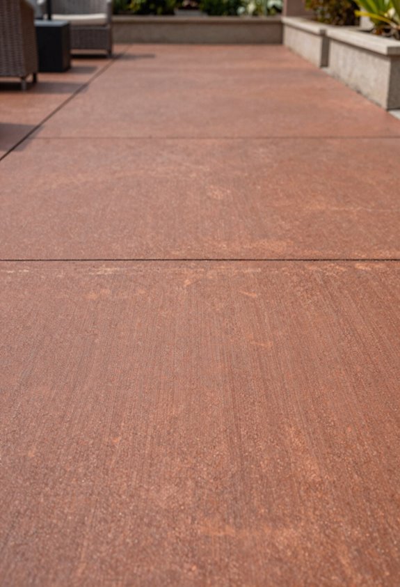 7 Concrete Patio Ideas on a Budget That Actually Look Expensive 4 integral color through slab cheaper