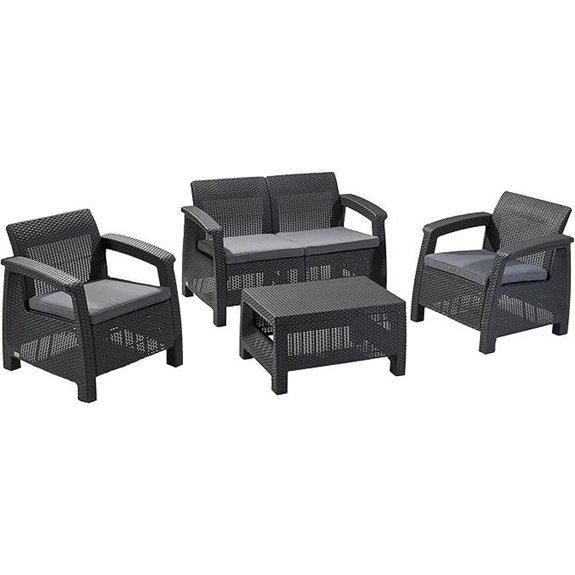 10 Best Patio Furniture Brands for 2026 9 keter corfu 4 piece set