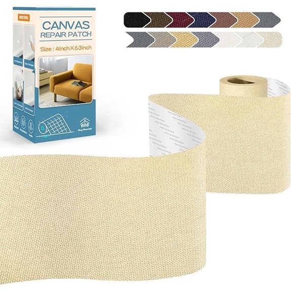 15 Best Material for Outdoor Furniture in 2026 9 king mountain canvas repair tape beige