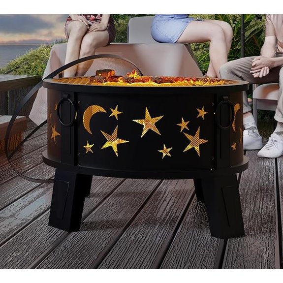15 Best Outdoor Fire Pits for 2026 (Cozy Nights Guaranteed) 14 kingson 26 outdoor fire pit