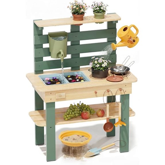 7 Best Outdoor Mud Kitchens for 2026 (Messy Play Approved) 7 lehoo castle mud kitchen