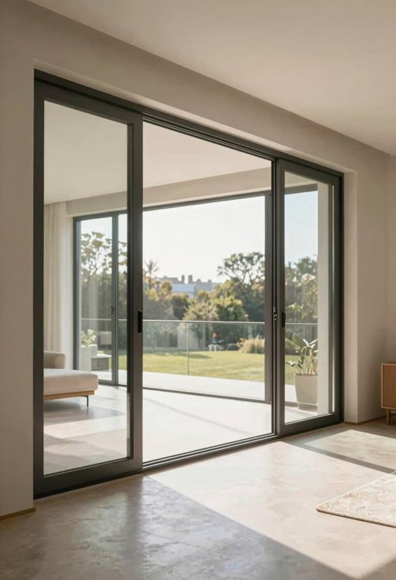 7 Alternatives to Patio Doors for Your Home 3 lift and slide glass panels extremely easy operation