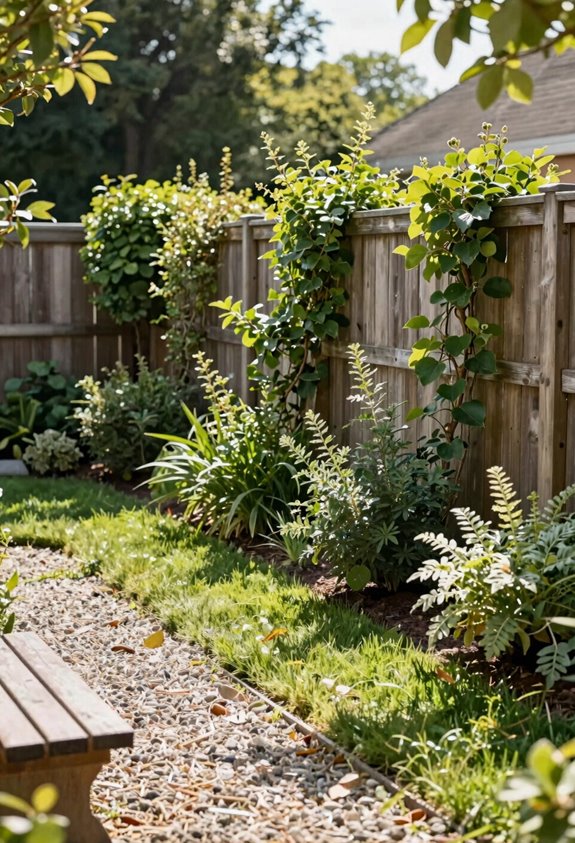 7 Best Cheap Fence Ideas for Backyard Privacy 5 living fence for privacy established shrubs