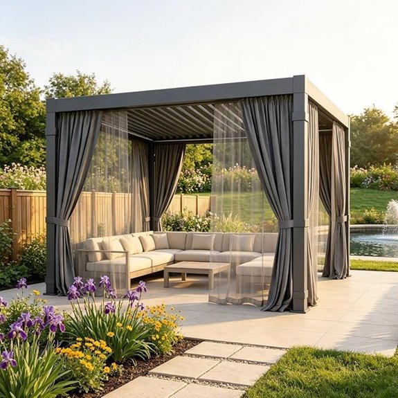 7 Best Louvered Pergolas for 2026 6 louvered aluminum pergola 10x12 adjustable roof
