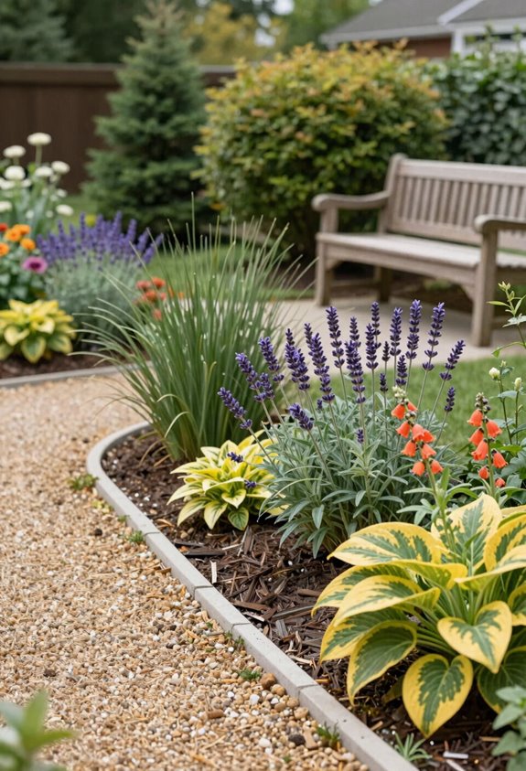 7 Easy Backyard Landscaping Ideas for Instant Curb Appeal 3 low maintenance perennial color self seeding