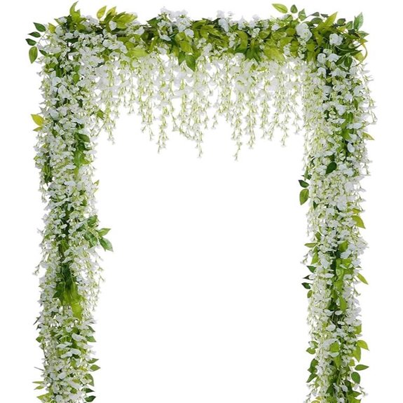 10 Best Vines for Pergolas in 2026 3 lvydec white wisteria garland 4 pack