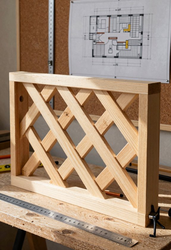 10 Steps to Build a DIY Lattice Privacy Screen 1 measure plan and align precisely