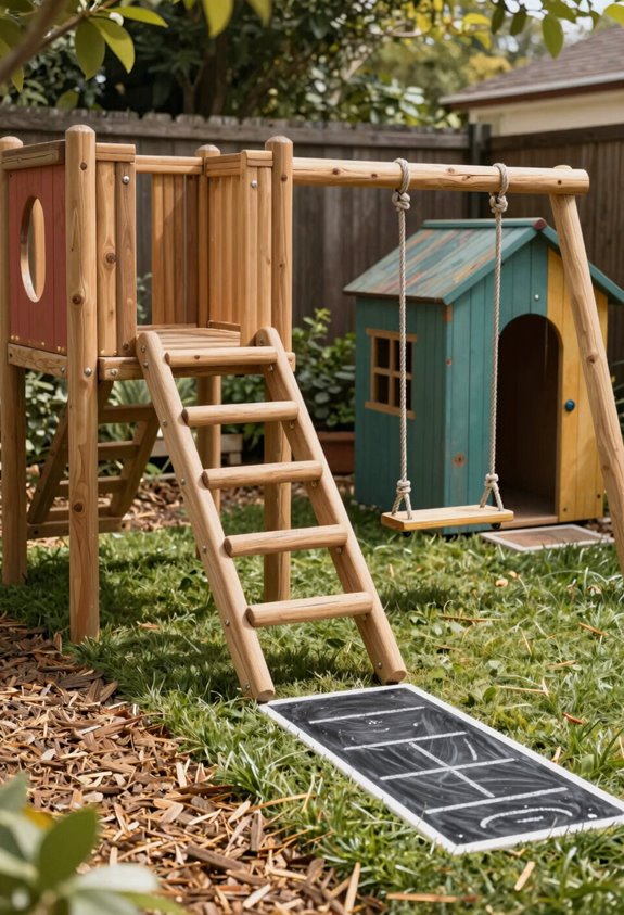 5 DIY Backyard Playground Ideas for Weekend Projects 1 measuring space budgeting playground construction