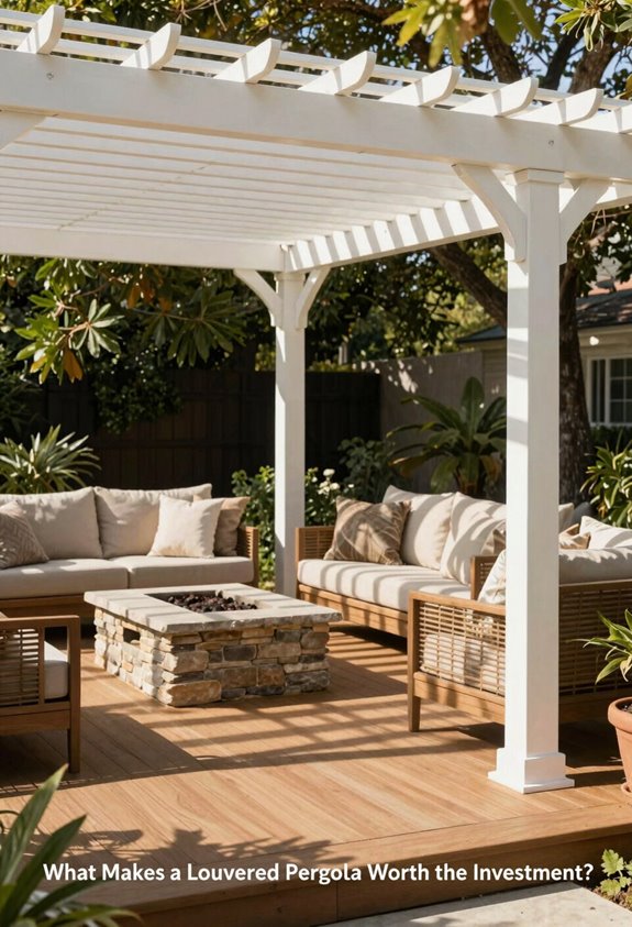 The 5 Best Louvered Pergolas for Your Outdoor Space 1 motorized louvered pergola advantages