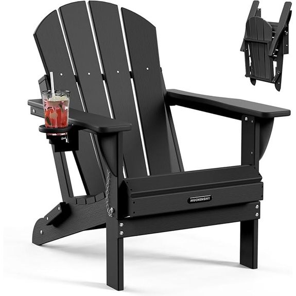 10 Best Fire Pit Chairs for 2026 (Cozy Nights Guaranteed) 7 muchenghy folding adirondack chair
