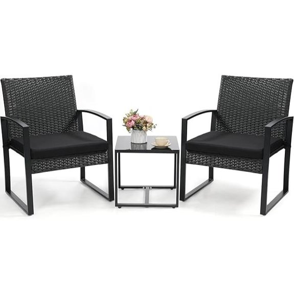 15 Best Affordable Outdoor Furniture for 2026 2 murago outdoor wicker bistro set