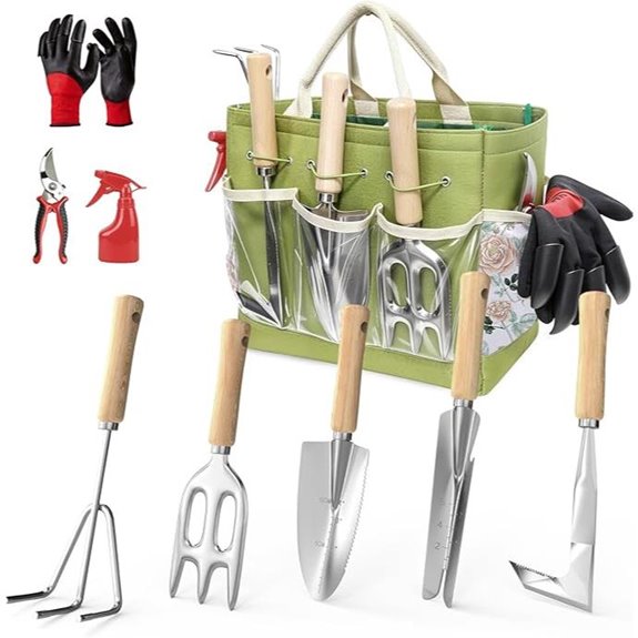 15 Best Garden Tool Sets for 2026 (Plant Parents Rejoice) 8 nine piece heavy duty stainless garden tools