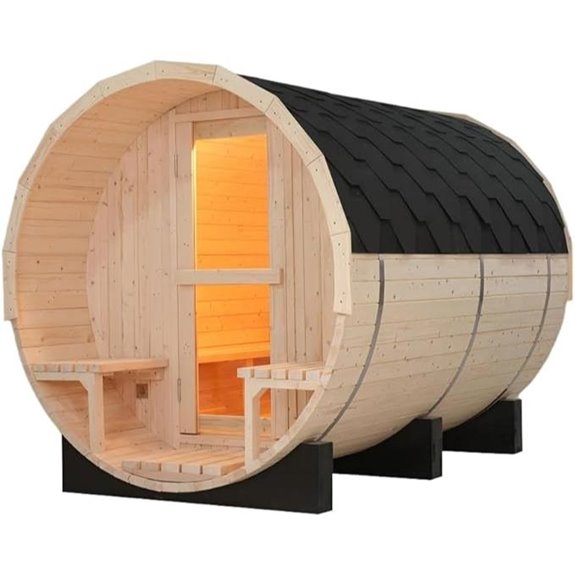 10 Best Outdoor Barrel Saunas for 2026 10 outdoor white pine barrel sauna for 4 6 people