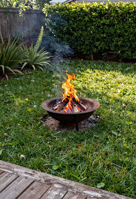 Can You Put a Fire Pit on Grass? 10 permanent zone beats perpetual damage