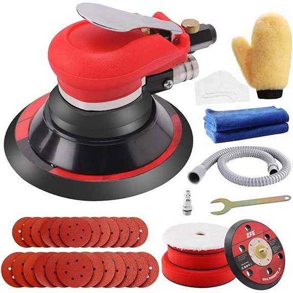 15 Best Tools to Sand a Deck for 2026 8 pneumatic random orbital sander with accessories