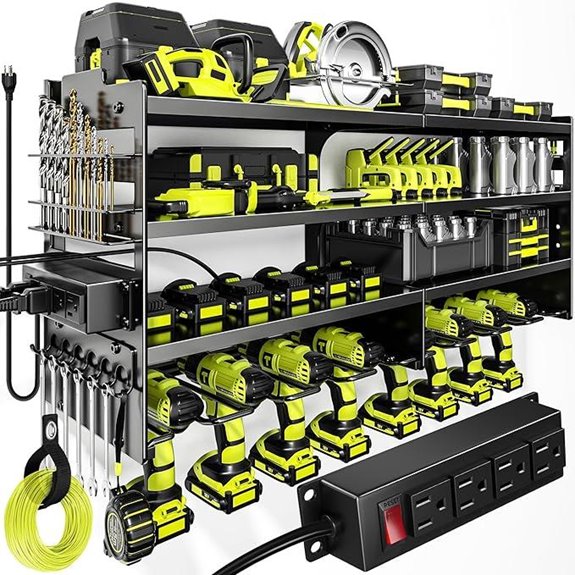 15 Best Garden Tool Organizers for 2026 (Tidy Shed Hack) 15 pokipo tool organizer with charger