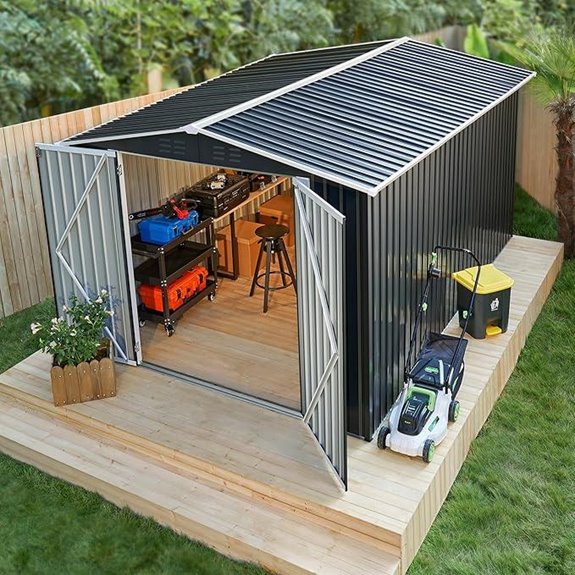 5 Best Sheds for Backyard Storage in 2026 3 polar aurora 8x12 ft shed