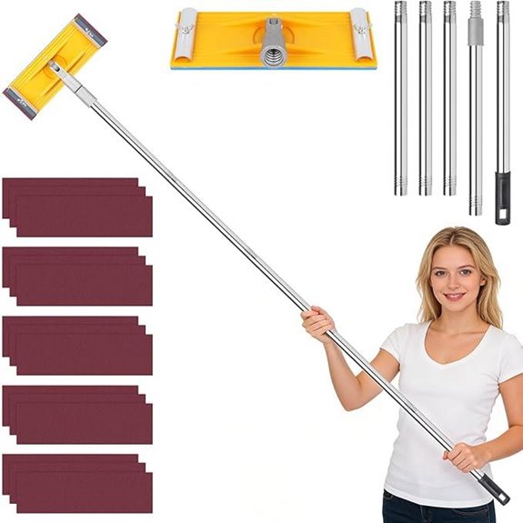 15 Best Tools to Sand a Deck for 2026 13 pole sander with 15 sheets