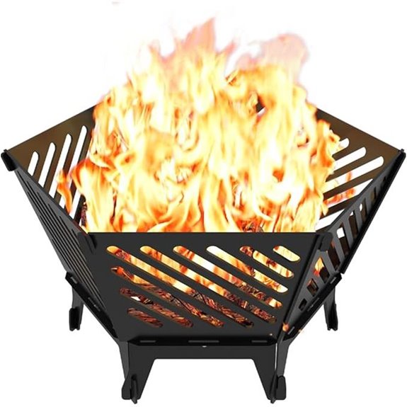 10 Best Affordable Fire Pits for 2026 (Budget-Friendly Warmth) 5 portable hexagon smokeless fire pit with bag