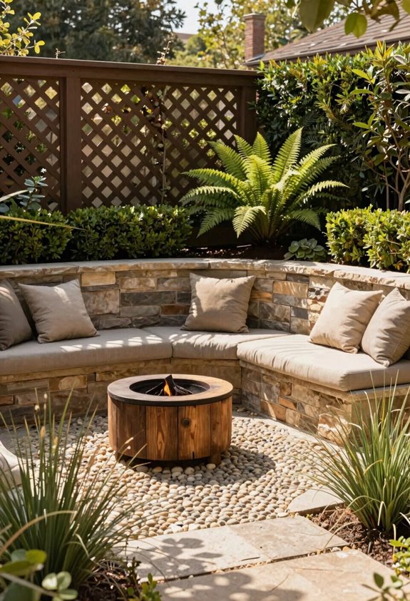 7 Easy Backyard Landscaping Ideas for Instant Curb Appeal 7 quiet shaded backyard seating nook