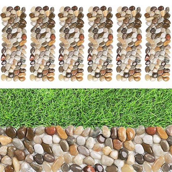 10 Best Stone for Outdoor Kitchens in 2026 10 river rock stepping stones set