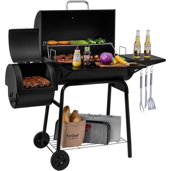 10 Best Outdoor Barbecue Grills for 2026 3 royal gourmet charcoal grill smoker