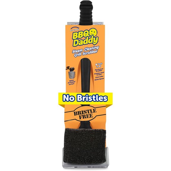 10 Best BBQ Cleaning Tools for 2026 2 scrub daddy grill brush bristle free design mentioned