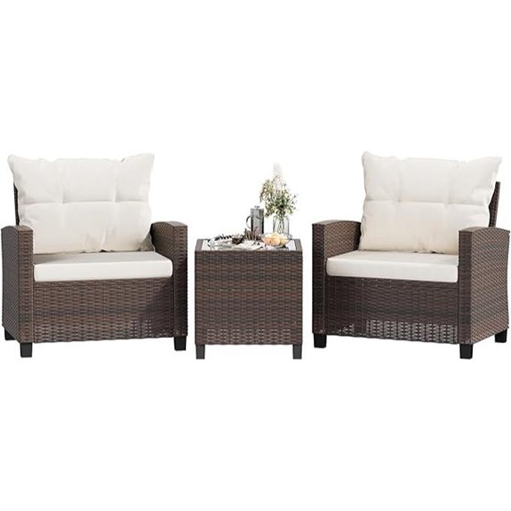 15 Best Affordable Outdoor Furniture for 2026 12 shintenchi beige patio set
