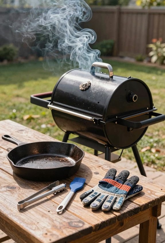 10 Steps to Your First Perfect Smoke | BBQ Smoking for Beginners 2 smoker fundamentals thermometer tongs gloves paper heat