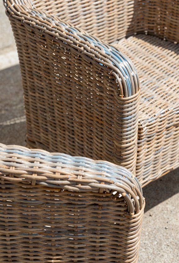 Can You Spray Paint Outdoor Wicker Furniture? 6 spray wicker from multiple angles
