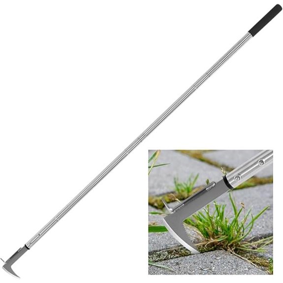 7 Best Tools to Clean Between Deck Boards in 2026 6 stainless steel long handle weeder