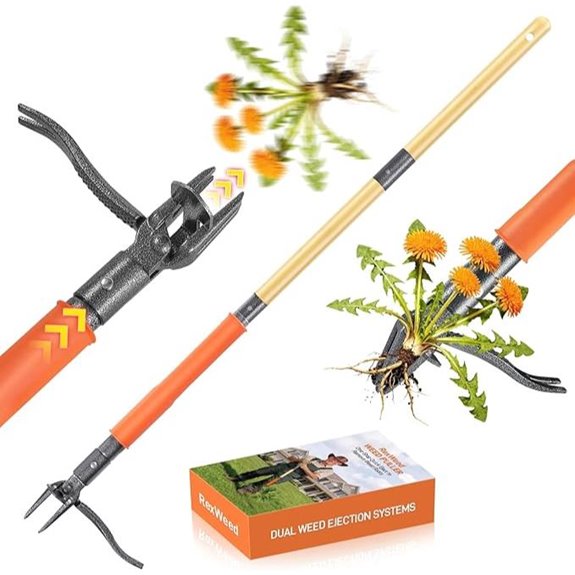 10 Best Garden Tools to Remove Weeds in 2026 4 stand up weeding tool with bamboo handle