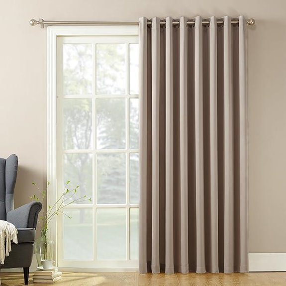 10 Best Patio Door Brands for 2026 8 sun zero barrow patio curtain panel