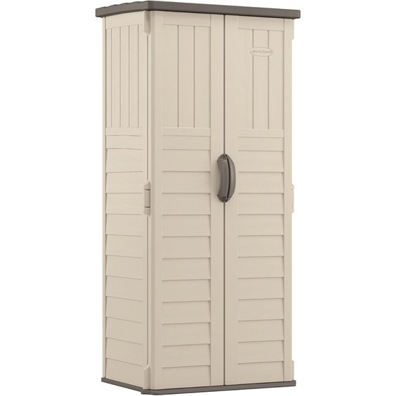 7 Best Outdoor Tool Storage Solutions for 2026 1 suncast vertical outdoor shed