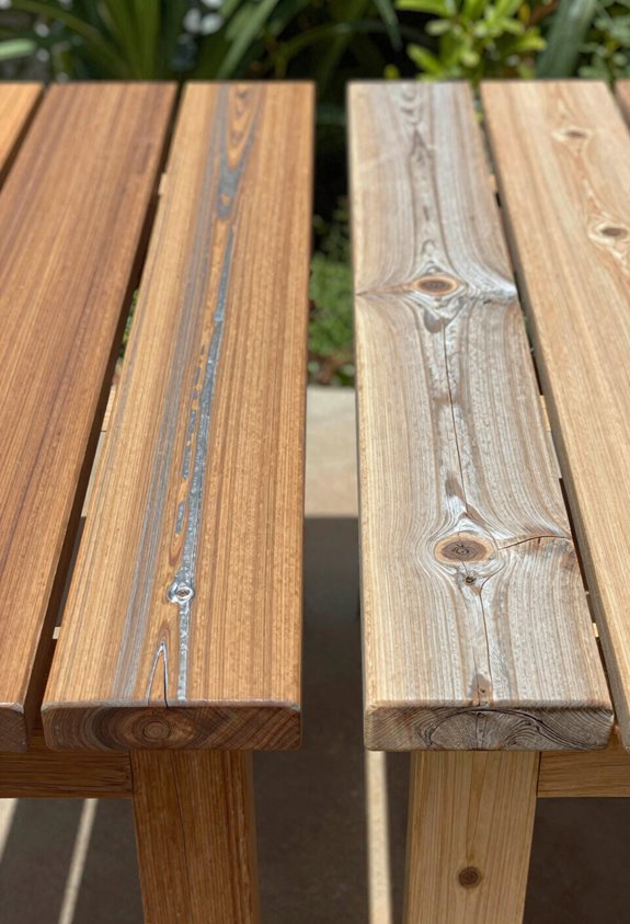 Teak Vs Eucalyptus Patio Furniture: 5 Critical Differences 4 teak minimal maintenance eucalyptus intensive