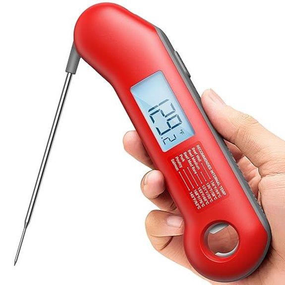7 Best Meat Thermometers for Grilling in 2026 6 thermomaven ip67 waterproof thermometer