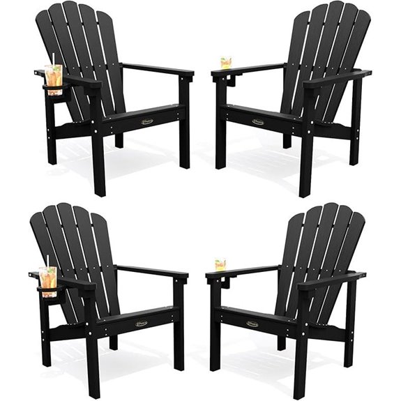 10 Best Fire Pit Chairs for 2026 (Cozy Nights Guaranteed) 1 thoeoe stackable adirondack chairs