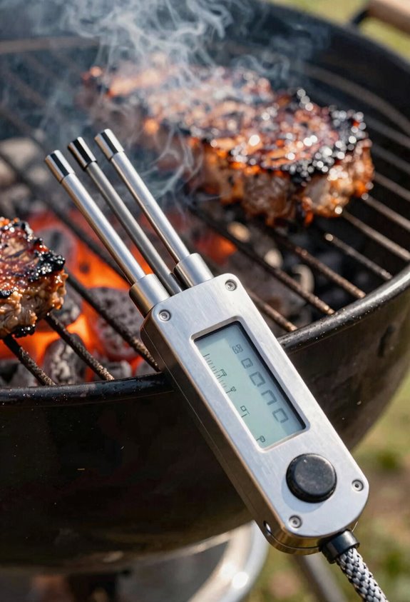 7 Best Meat Thermometers for Grilling in 2026 7 three probe systems outperform stock gauges