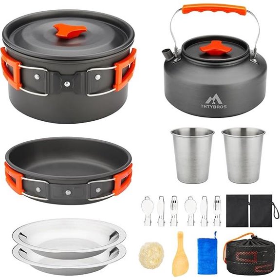 7 Best Outdoor Cooking Equipment for 2026 1 thtybros 17 piece camping kit
