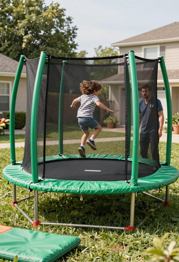 Are Backyard Trampolines Safe? 4 trampoline injuries overwhelm pediatric trauma