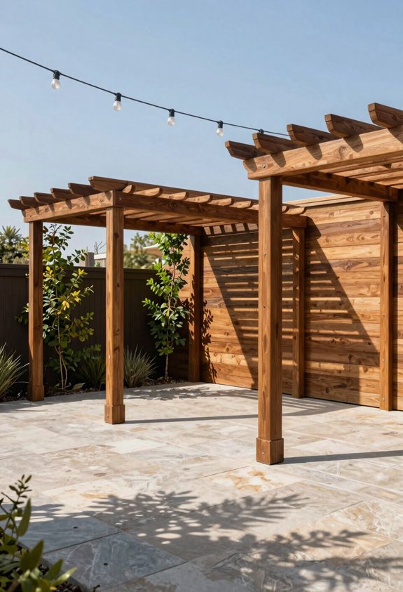 5 Best Do It Yourself Pergola Kits for Your Backyard 5 two pergolas double span