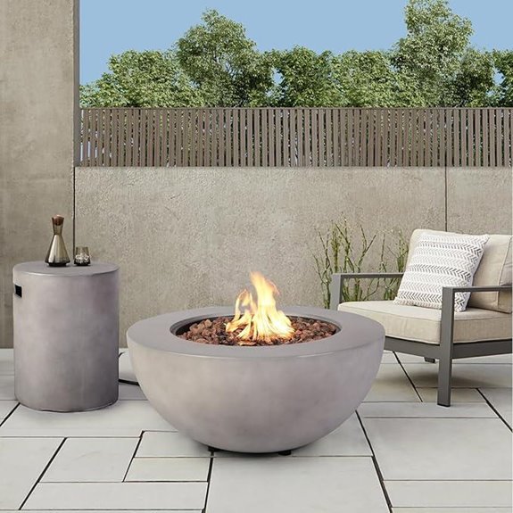 15 Best Outdoor Fire Pits for 2026 (Cozy Nights Guaranteed) 12 two piece propane fire pit set