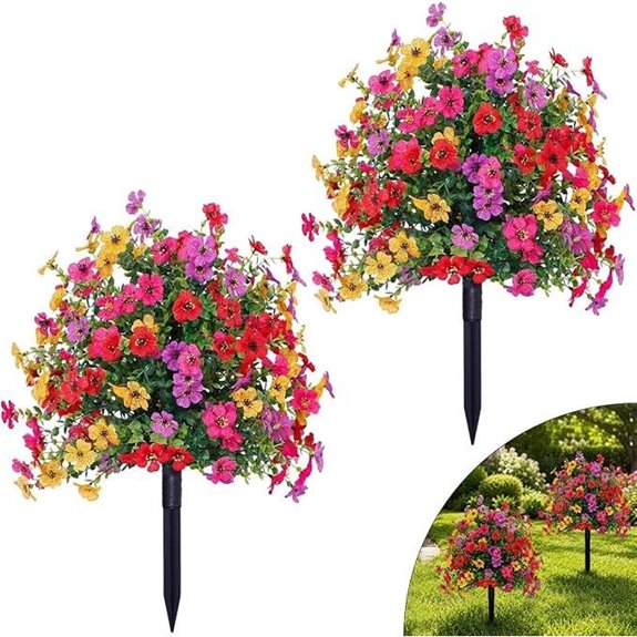 7 Best Pool Landscaping Plants for 2026 5 uv resistant faux topiary balls 2 pack