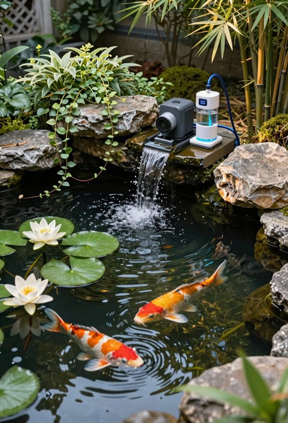 10 Backyard Koi Pond Ideas That Transform Your Space 8 variable speed pumps smart dosing