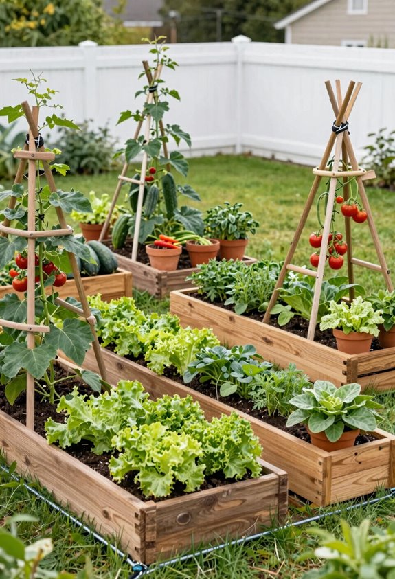 10 Backyard Vegetable Garden Ideas That Maximize Small Spaces 3 vertical crops save space boost yields