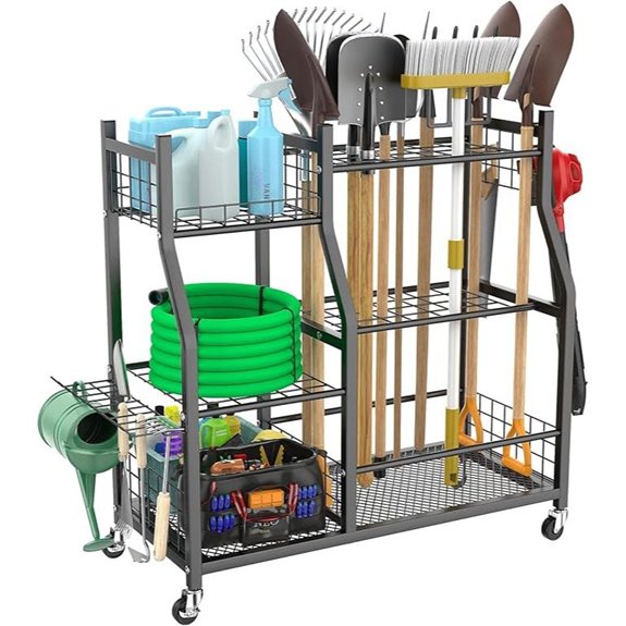 15 Best Garden Tool Organizers for 2026 (Tidy Shed Hack) 7 walmann rolling garden cart