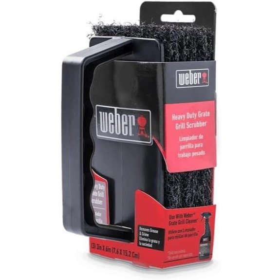 10 Best BBQ Cleaning Tools for 2026 3 weber grill grate scrubber replaceable pads