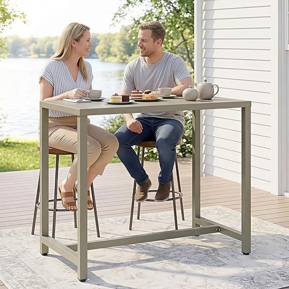 7 Best Countertops for Outdoor Kitchens in 2026 7 wisteria lane aluminum prep table